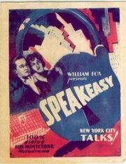 Speakeasy из фильмографии Эдвин Дж. Бурк в главной роли.