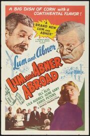 Lum and Abner Abroad из фильмографии Бранко Шпольяр в главной роли.