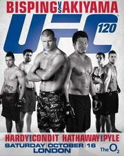 UFC 120: Bisping vs. Akiyama из фильмографии Брюс Коннал в главной роли.