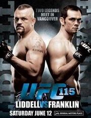 UFC 115: Liddell vs. Franklin - лучший фильм в фильмографии Бен Ротуэлл