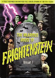 The Hilarious House of Frightenstein из фильмографии Гай Биг в главной роли.