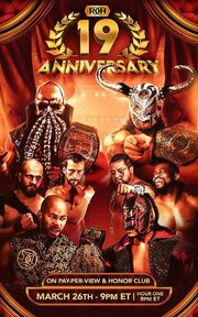 ROH 19 Anniversary из фильмографии Бобби Круз в главной роли.