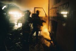 Фото Dans un camion rouge