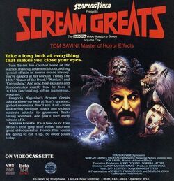 Фото Scream Greats, Vol. 1: Tom Savini, Master of Horror Effects