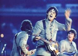 Фото The Beatles at Shea Stadium