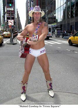 Фото The Naked Cowboy