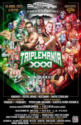 AAA: TripleMania XXXI Monterrey из фильмографии Рич Суонн в главной роли.