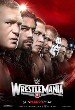 WWE РестлМания 31 из фильмографии Ронда Раузи в главной роли.