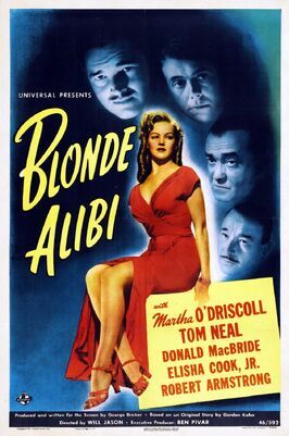 Blonde Alibi из фильмографии Мэтт Уиллис в главной роли.