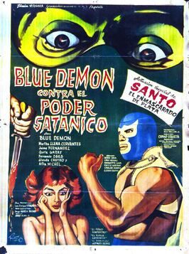 Blue Demon vs. el poder satánico из фильмографии Маргарито Луна в главной роли.