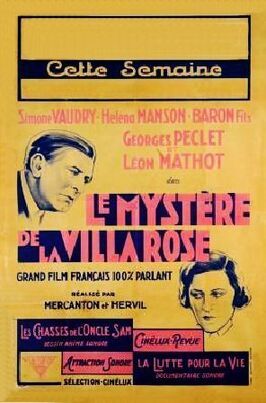 Le mystère de la villa rose из фильмографии Рене Монти в главной роли.