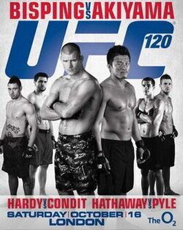 UFC 120: Bisping vs. Akiyama - лучший фильм в фильмографии Сириль Дьябат