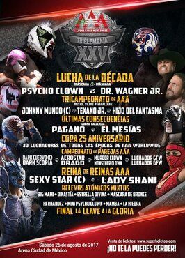 Triplemania XXV - лучший фильм в фильмографии Ниньо Амбургеса