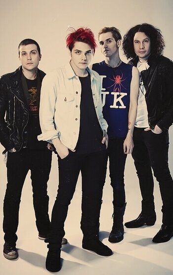 Фото My Chemical Romance.