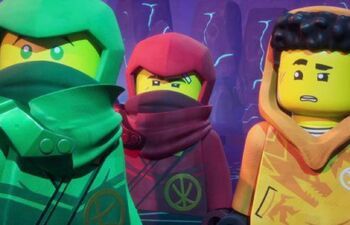 Фото мультфильма Ninjago: Dragons Rising 2023.